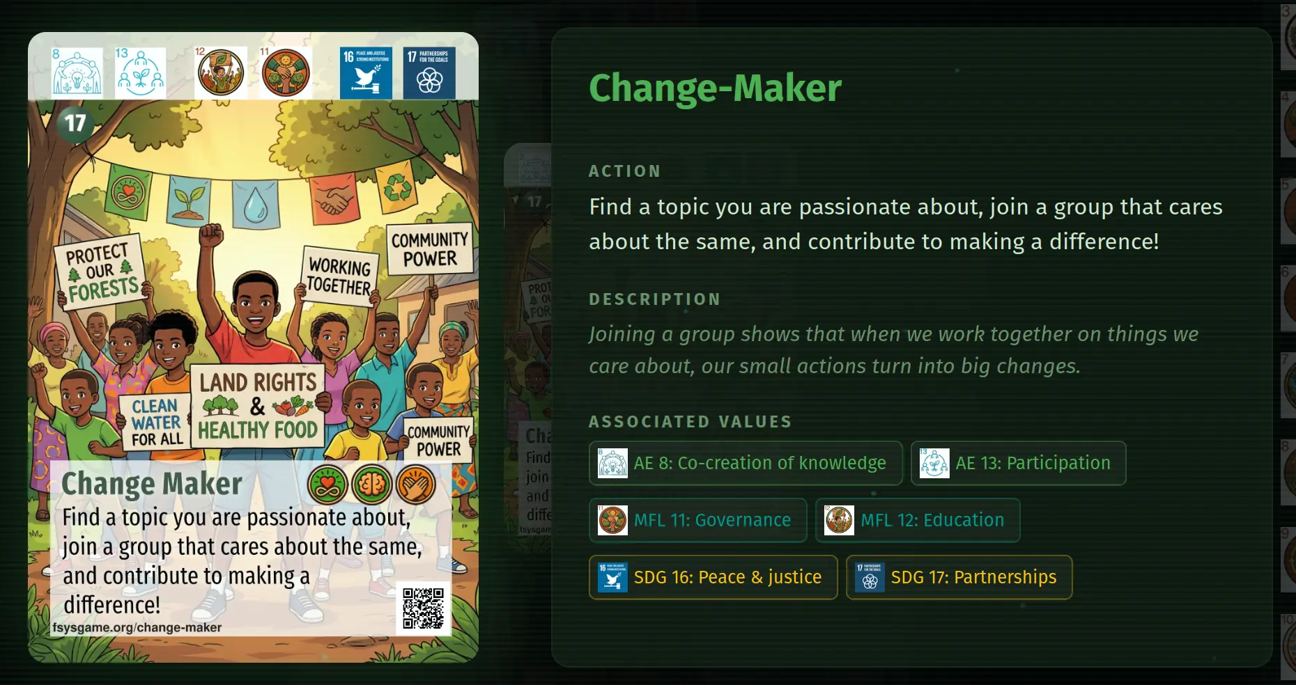 Changemaker Card