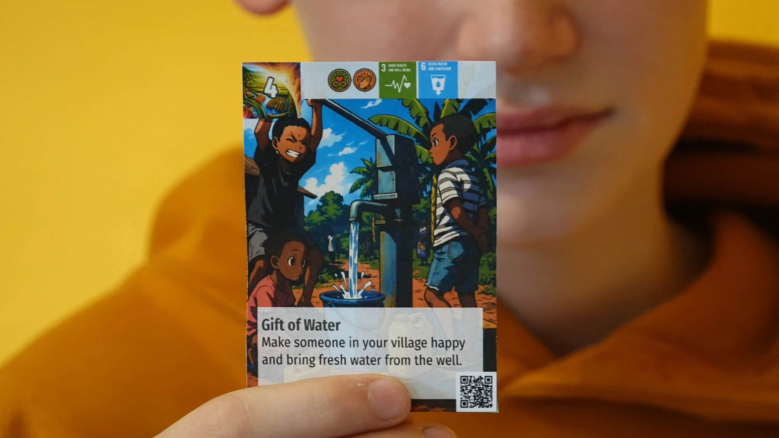 Showing card